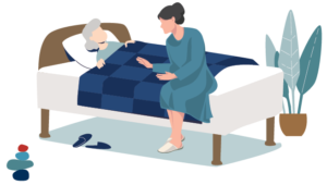 Caregiver Bed
