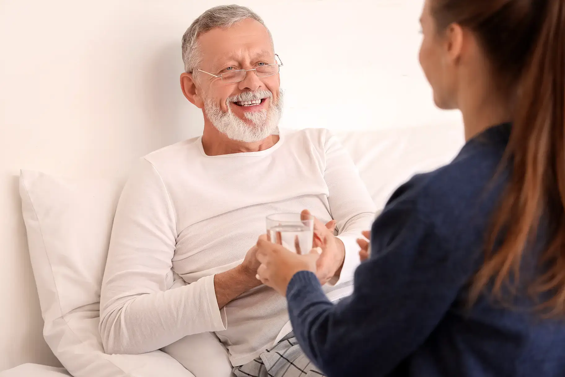 By the Bay monitors your recovery for home health care.